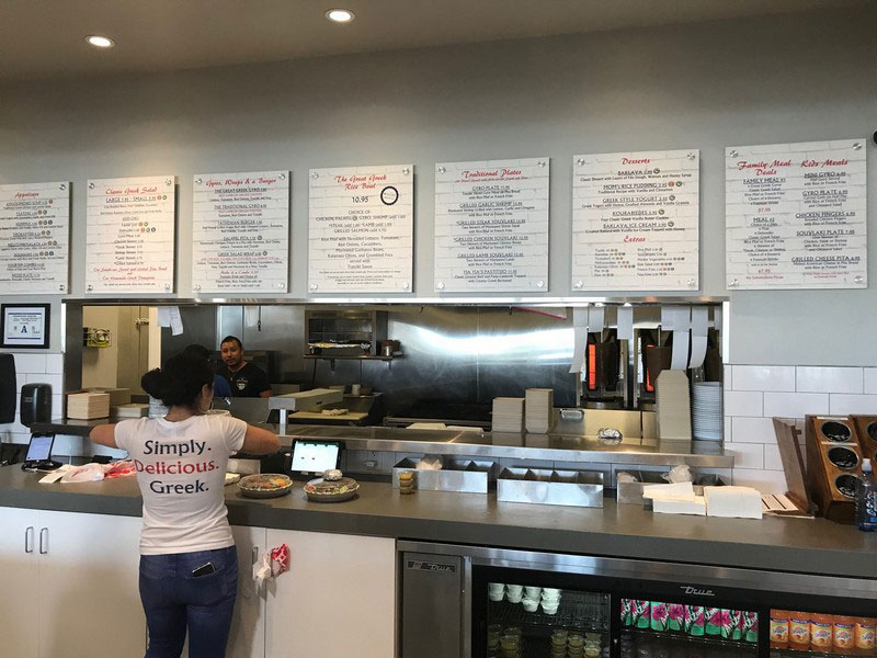 Fast-casual restaurant, The Great Greek Grill