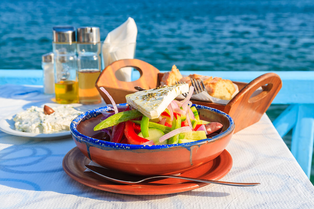Греческая кухня морепродукты